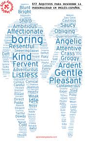Palabras en ingles con q. 172 Adjetivos De Personalidad En Ingles Y Espanol Con Pronunciacion