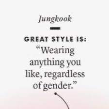 Jungkook Admirer On Twitter: "Lemme Start With Jungkook Literally Saying  "Fuck Stereotypes, Fck Gender Roles". Https://T.co/F86Qf45Llh" / Twitter