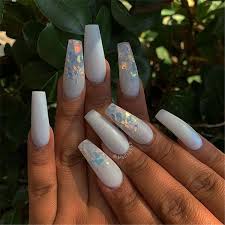 Pink sparkly coffin nails just what you are looking for this winter. 55 Attractive And Simple Winter Acrylic Coffin Nails To Try This Holiday Season Page 12 Of 55 In 2020 With Images Coffin Nails Kylie Jenner Coffin Nails Designs Pretty Acrylic Nails