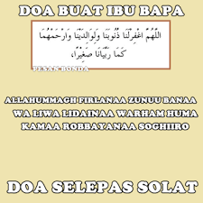 0 ratings0% found this document useful (0 votes). Doa Untuk Ibu Bapa Selepas Solat Rumi