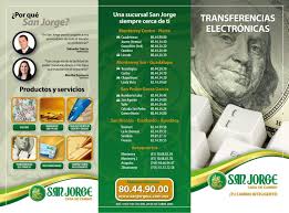 Diseno De Tripticos Para Casa De Cambio San Jorge Landois En Monterrey