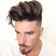 Medium Fade Long Top 35 Cool Men39s Hairstyles Medium High Fade Pompadour Long Hair Styles Men Thick Hair Styles Mens Haircuts Fade