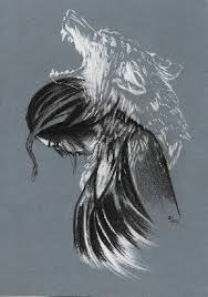 Drawing Paint Woman Wolf Spirit Spirit Animal Art Spirit Animal Tattoo Wolf Spirit Animal