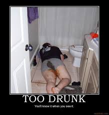Getting "shit -your-pants" drunk