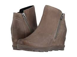 Sorel Joan Of Arctic Wedge Ii Zip Joan Of Arctic Wedge Brown Boots Women Womens Boots