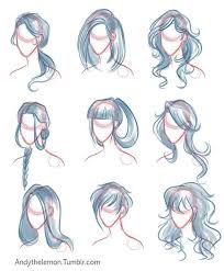 Check out these 22 tutorials showing you how to draw hair. Gong Yi Ten Pai Fashion Drawing Tutorial How To Draw Hair Sketches Tutorial