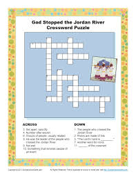 We're not cheating, we're helping. God Stopped The Jordan River Crossword Puzzle Children S Bible Activities Sunday School Activities For Kids