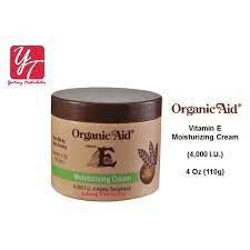 Vitamin e promote a healthy skin,radiant complexion. Organic Aid Vitamin E Moisturizing Cream 4 Oz 110g Shopee Malaysia