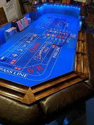 Craps Table Craps Table Topper Local Pickup Casino Quality Felt Gaming Tables Home Entertainm In 2020 Table Games Craps Casino Table Games