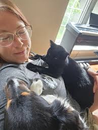 HELLO EVERY ONE! I saw a black cat from far away beside the creek bridge  (lower trail) below Sherbrooke Ave. and Albert St. However, my best guess  is that it may not