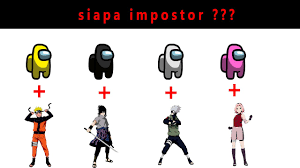 Among Us Skin Naruto Team 7 Sasuke Kakashi Sakura Naruto Youtube