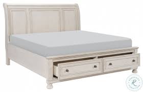 Shop for cal king platform bed online at target. Bethel Antique White Cal King Storage Sleigh Platform Bed From Homelegance Coleman Furniture