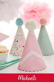 Diy Birthday Hats For Adults Make This Martha Stewart Scalloped Party Hat It Is A Cute Diy Party Craft Idea Diy Birthday Party Hats Diy Party Crafts Book Themed Birthday Party
