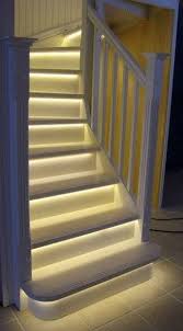 15 Modern Staircases With Spectacular Lighting Basement Lighting Home Remodeling Strip Lighting