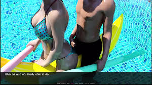 Awam 12 - Dylan got a Boner While They Played in the Swimming Pool: Cartoon  Porn