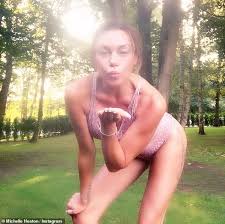 Michelle heaton says alcohol addiction has had severe physical implications, and that she would never go back to drinking. Michelle Heaton Showcases Her Incredible Physique In A Pink Swimsuit During Her Spa Getaway Readsector Female