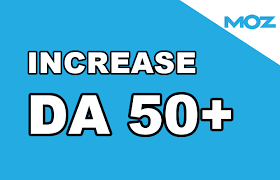 Increase Domain Authority Moz Da Pa To 50 Plus For 35 In 2020 Website Ranking Backlinks Author