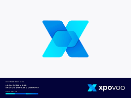 Xpovoo Logo Design Logo Design V Logo Design Learning Logo