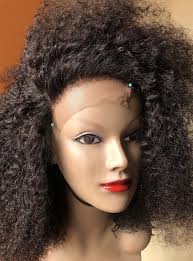 Just shampoo and rinse to take care of them. Afro Kinky Curly Human Hair Wig By Slayedbyterrie Wigs Afrikrea