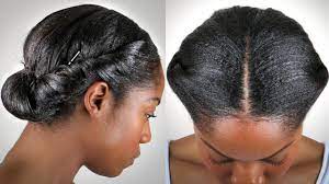 Keep their hair locked down with these cute and simple protective hairstyle tutorials we found on. Protective Hairstyle Quick And Easy Relaxed Hair Tutorial Youtube