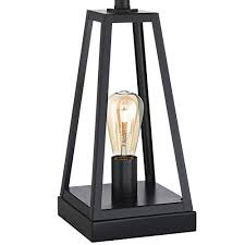 The total square footage and ceiling height of the room should be considered when shopping for a new farmhouse. Kacey Industrial Farmhouse Table Lamps Set Of 2 With Usb Charging Port Nightlight Led Open Column Dark Metal Oatmeal Fabric Drum Shade For Living Room Bedroom Bedside Nightstand Franklin Iron Works Pricepulse