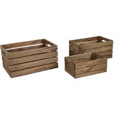 It is small, compact, and perfect for small spaces. Wooden Storage Boxes The Range