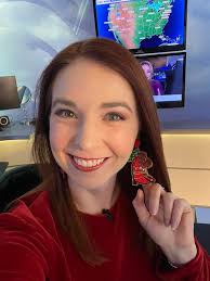 My holiday cowboy boot earrings and I are in this morning