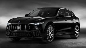 Hd Wallpaper Maserati Maserati Levante Gransport Black Car Crossover Car Wallpaper Flare