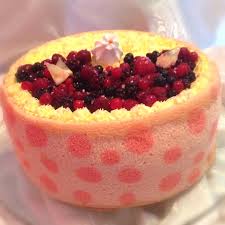 Bavarois Citron Fruits Rouges Food French Patisserie Patisserie
