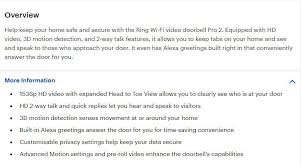 Motion detector wiring is usually included as part of the prewire for all hardwired home security systems. Ring Video Doorbell Pro 2 Leaks Out With 3d Motion Detection Eagles Vine