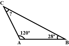 Equate them to the given area, and solve for unknown. Find The Measures Of The Missing Angle In The Following Triangles