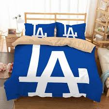 3d Customize Los Angeles Dodgers Bedding Set Duvet Cover Set Bedroom Set Bedlinen Duvet Bedding Sets Duvet Cover Sets Customised Bed