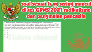 Prediksi soal cpns hots 2019. Contoh Soal Twk Radikalisme Cpns 2021 Dan Pembahasannya Dan Soal Twk Pengamalan Pancasila Jawaban Youtube