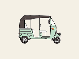 Free Vector Tuk Tuk Vector Free Vector Design