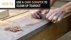 I don't think i have ever met a woodworker that didn't know both types. How To Use A Card Scraper To Clean Up Tearout Youtube