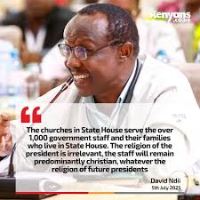 The churches in State House serve the over 1,000 government staff and their  families who live in State House