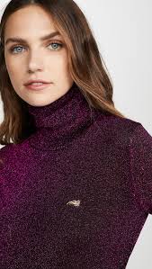 Bella Freud Bootsy Sparkle Turtleneck