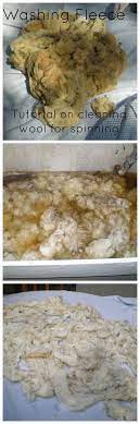Washing Fleece How We Flourish Spinning Wool Spinning Yarn Spinning