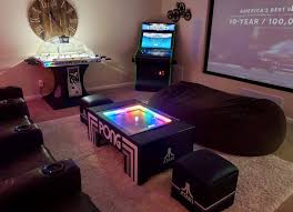 The Perfect Game Room Atari Pong Coffee Table Classic Video Games Game Room Pong