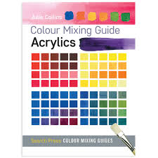 99 Color Mixing Chart Acrylic Paint Split Primary Color