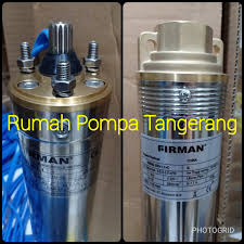 Harga shimizu mesin pompa air pc 503 bit jet pump 50 meter pc503bit. Jual Pompa Satelit Submersible Firman 1 5hp Plus Kabel 100 Meter Kab Tangerang Home Pompa Tokopedia