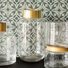 Vase En Verre Transparent Bordure En Laiton Ring Nordal Ceramic Vases Decor Vase Candle Vase