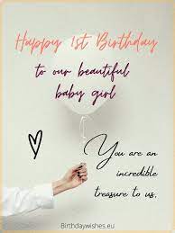 Maybe you would like to learn more about one of these? Happy 1st Birthday Girl First Birthday Wishes For One Year Old Daughter
