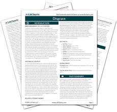Thumbnail art is by hannah roughton. Disgrace Study Guide Literature Guide Litcharts