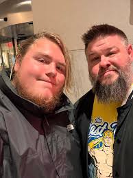 Meeting at hotel with friends