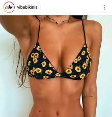 Sunflower Bikini Top Pinterest Pearlxoxoxo Swimsuitunderwear Bikinis Bathing Suits Cute Bathing Suits