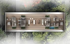 Mandarin Tree Top Villas Home Design Floor Plans Rendered Floor Plan Architectural Floor Plans