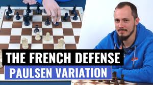 The french defense is a sharp counterattacking weapon against white's king pawn opening. The French Defense Paulsen Variation 3 Nc6 Sideline Chess Openings Im Andrey Ostrovskiy Youtube