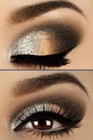 14 Stylish Shimmer Eye Makeup Ideas For New Year S Eve Pretty Designs Shimmer Eye Makeup Disco Makeup Gold Eye Makeup