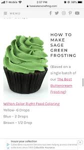 Check spelling or type a new query. Sage Green Frosting Frosting Recipes Frosting Colors Tiny Cakes
